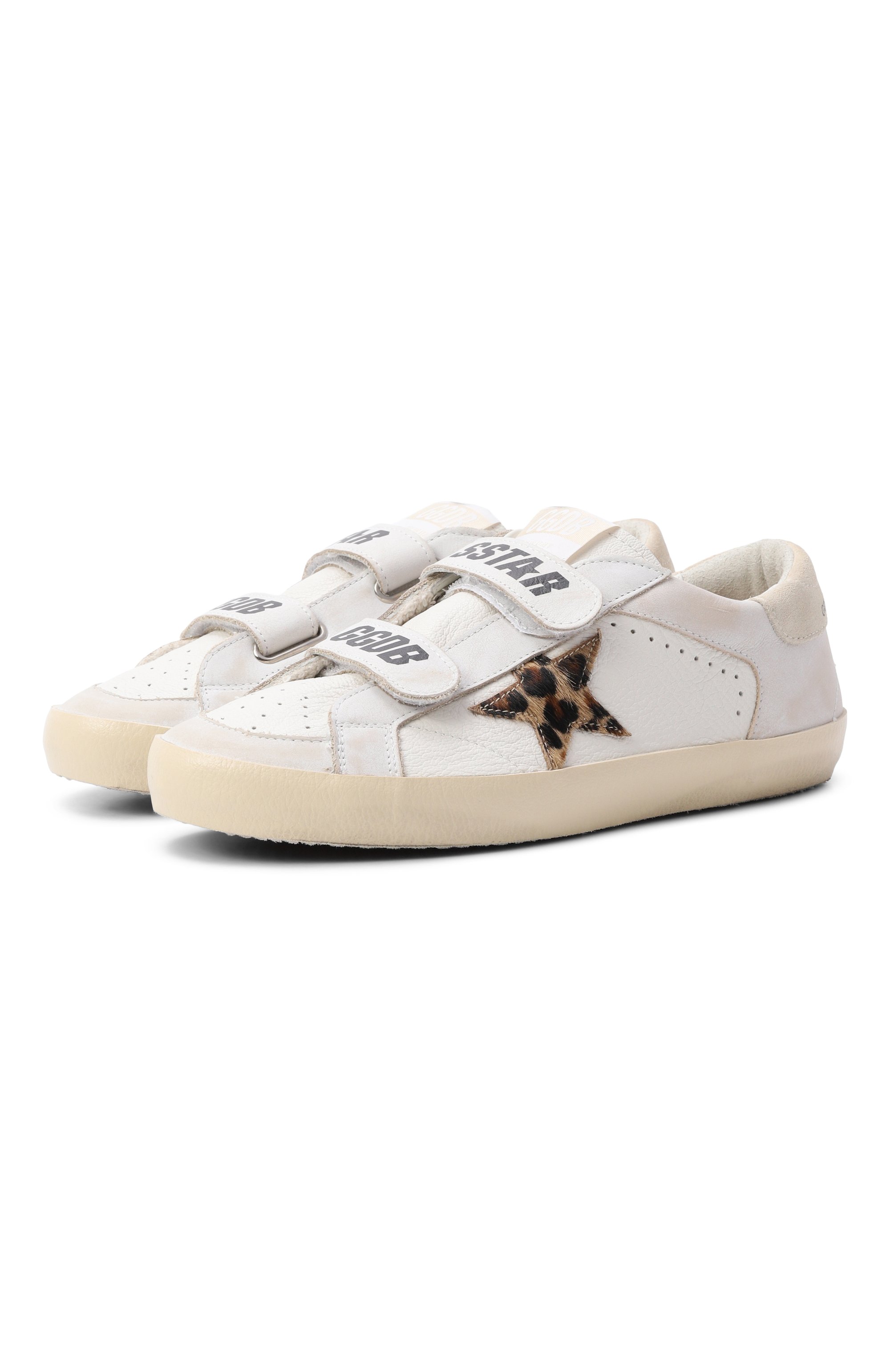 Кожаные кеды old school GOLDEN GOOSE DELUXE BRAND, арт. GTF01030.F008037, фото 1