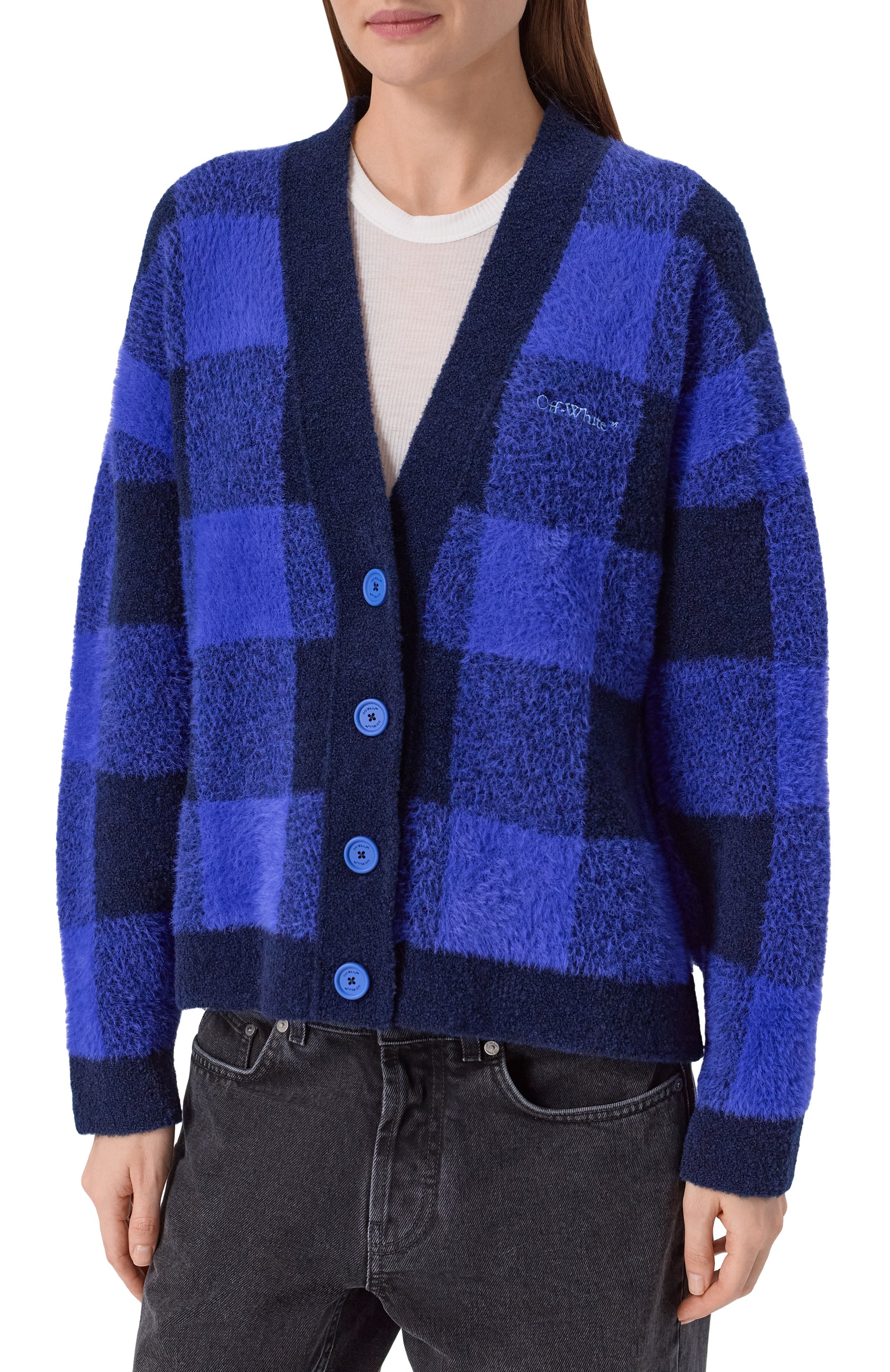 Кардиган OFF-WHITE, арт. 0WHB04JF25KNI001, фото 3