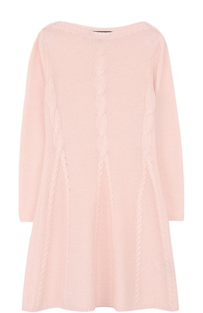 Кашемировое платье с фактурным узором LORO PIANA, арт. FAG3881, фото 1