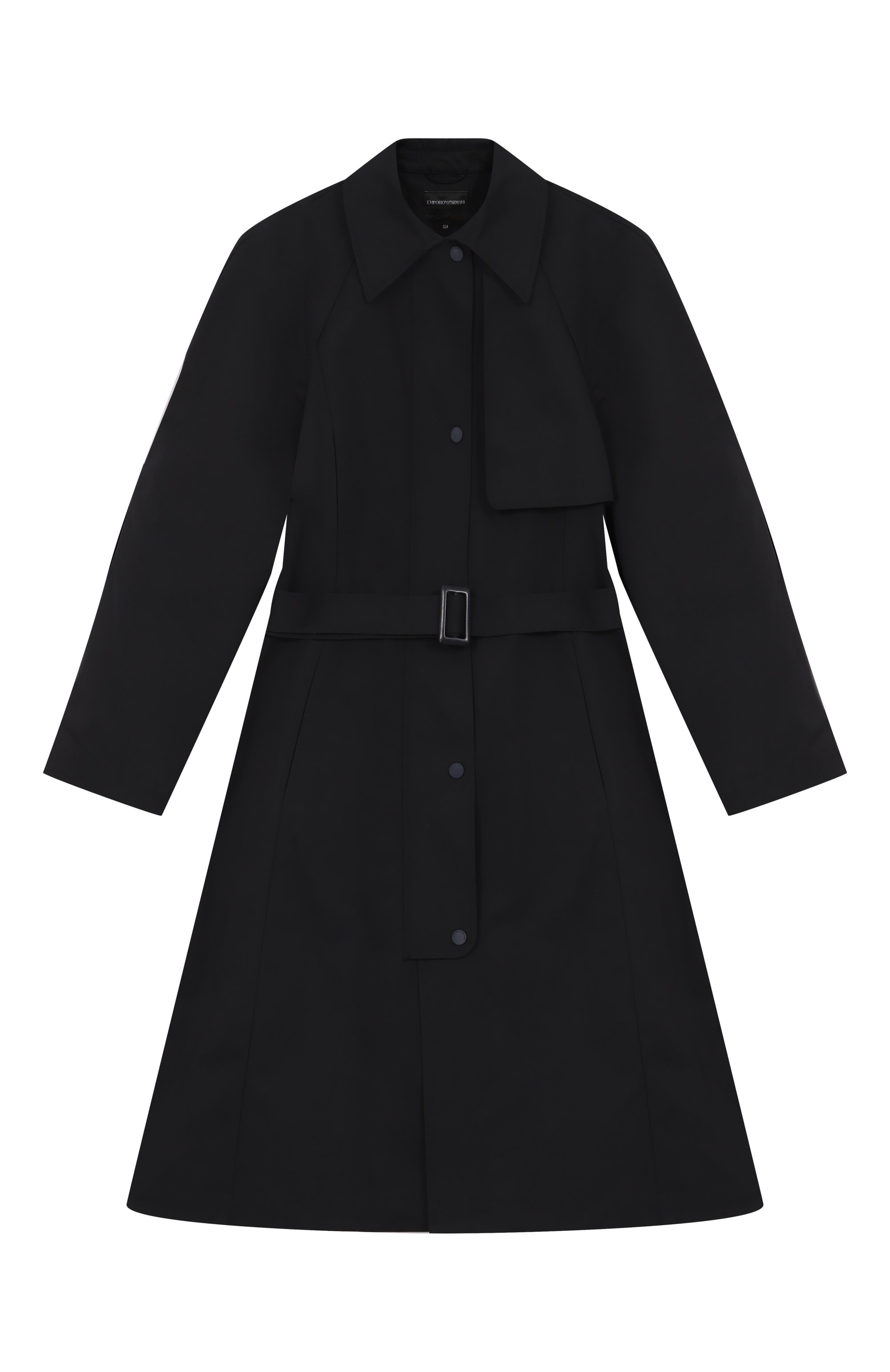 Тренч EMPORIO ARMANI темно-синего цвета по цене 40950 руб., арт. EG000089/AF12646, фото 1 Тренч EMPORIO ARMANI, арт. EG000089/AF12646, фото 1