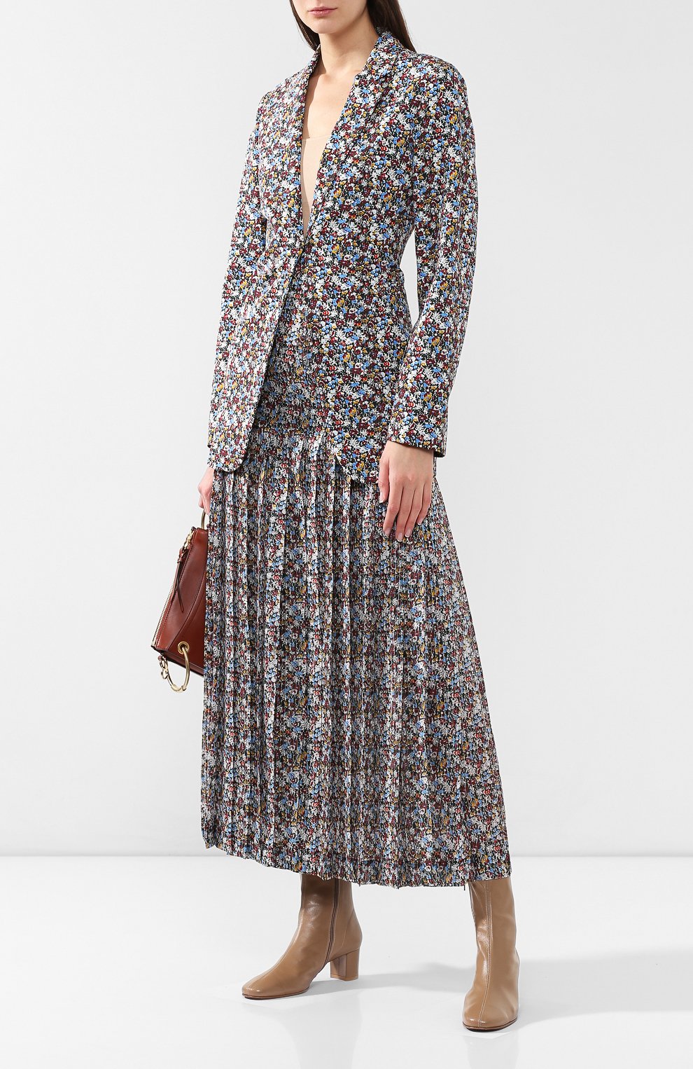 Кожаные ботильоны sofia BY FAR, арт. S0FIA/LEATHER, фото 2