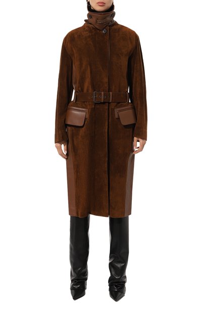 Замшевое пальто TOM FORD, арт. CPL688-LEX226, фото 3