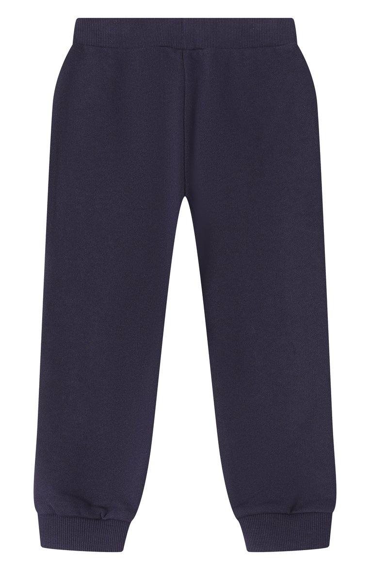 Детский комплект из свитшота и брюк KENZO темно-синего цвета, арт. K60935 | Фото 6 (Материал внешний: Хлопок; Нос: Не проставлено; Материал сплава: Проставлено; Случай: Повседневный; Ростовка одежда: 6 мес | 68 см, 24 мес | 92 см, 9 мес | 74 см, 12 мес | 80 см, 18 мес | 86 см)