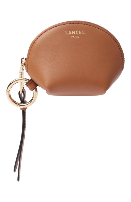 Кожаный кошелек для монет Origami Lancel A13859 Коричневый A13859