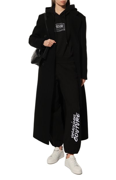 Хлопковые джоггеры VERSACE JEANS COUTURE, арт. 73HAAT15-73DP320 R L0G0 BRUSH EMBR0/CF01T, фото 2