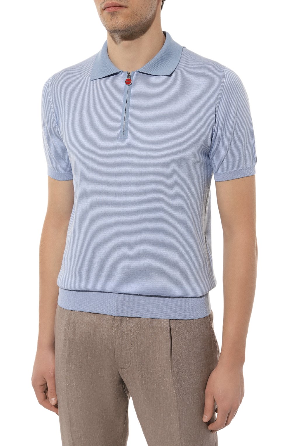 Хлопковое поло KITON, арт. UMK0939V1, фото 3