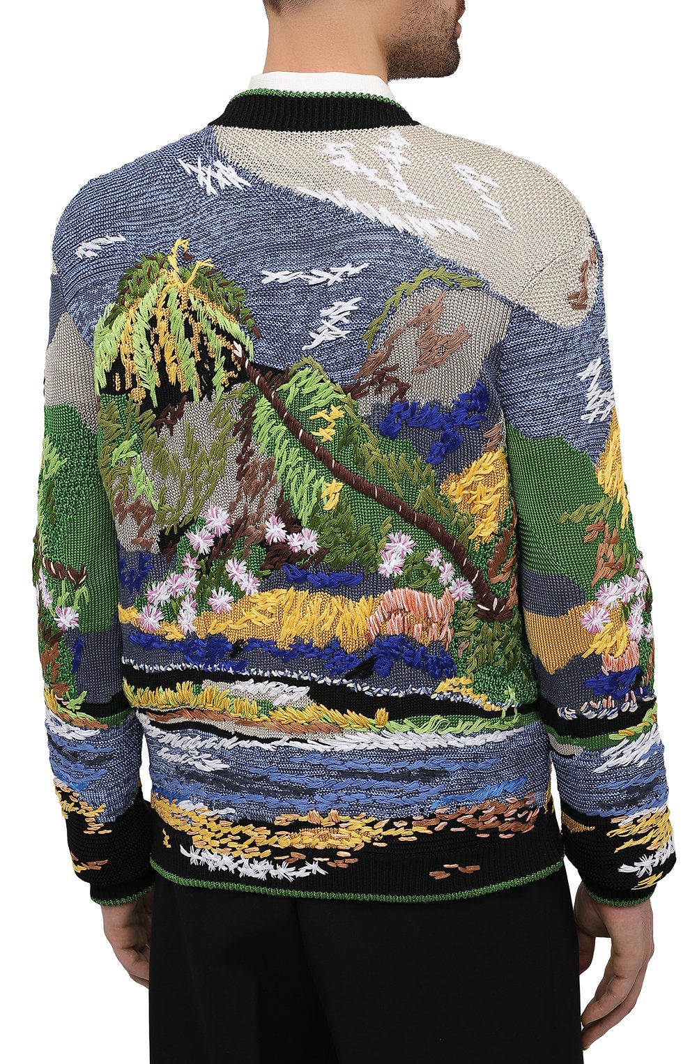 Кардиган из вискозы и шелка SAINT LAURENT, арт. 648512/YAYP2, фото 4