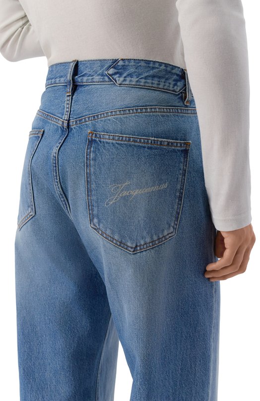Джинсы Jacquemus 25HPAM00028/AD00038 Синий  25HPAM00028/AD00038 Фото 5