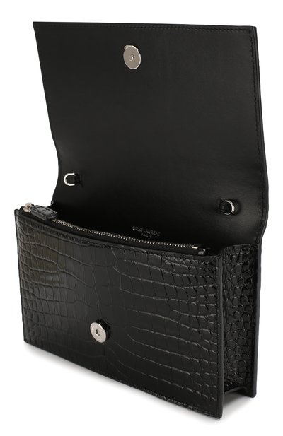 Сумка monogram kate SAINT LAURENT черного цвета по цене 195500 руб., арт. 452159/DND1N, фото 4 Сумка monogram kate SAINT LAURENT, арт. 452159/DND1N, фото 4