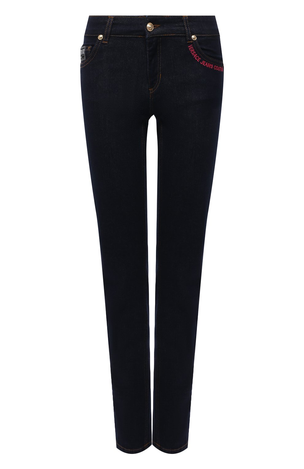 Джинсы VERSACE JEANS COUTURE, арт. 71HAB5K3-71DP500 C SKINNY RIC FR PKT VJC D STR/CDW, фото 1