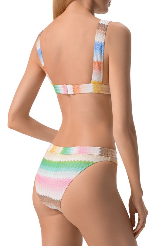 Раздельный купальник из вискозы Missoni MC22SP02/BR014G Разноцветный  MC22SP02/BR014G Фото 3