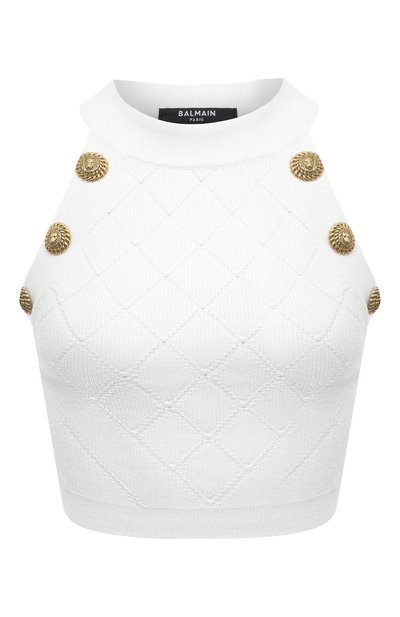 Женский топ из вискозы BALMAIN, арт. CF1AB390/KF53