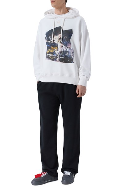 Кожаные кеды vulcanized OFF-WHITE, арт. 0MIA293F25LEA001, фото 2