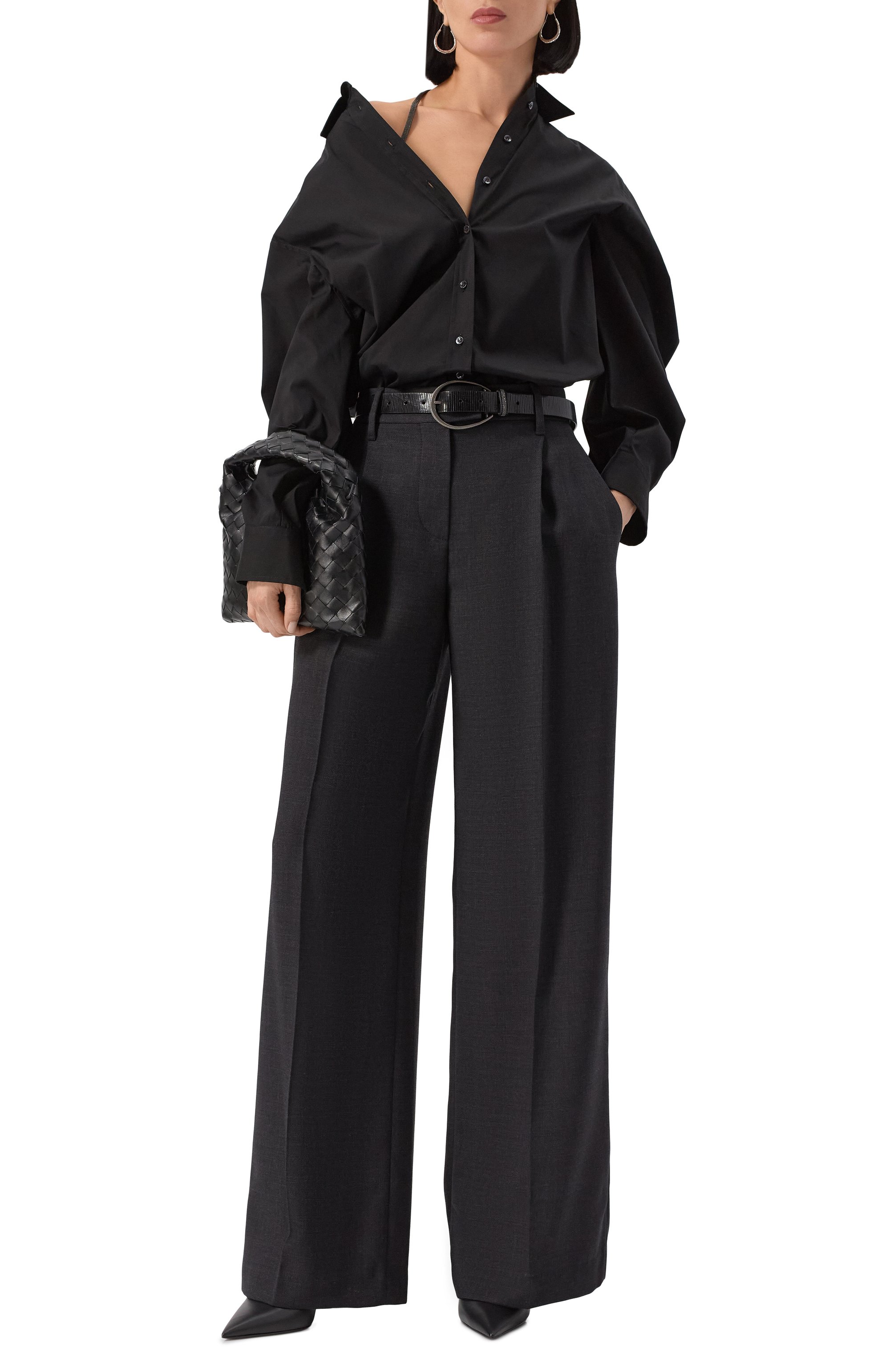 Хлопковая рубашка BRUNELLO CUCINELLI, арт. MP091ND806, фото 2