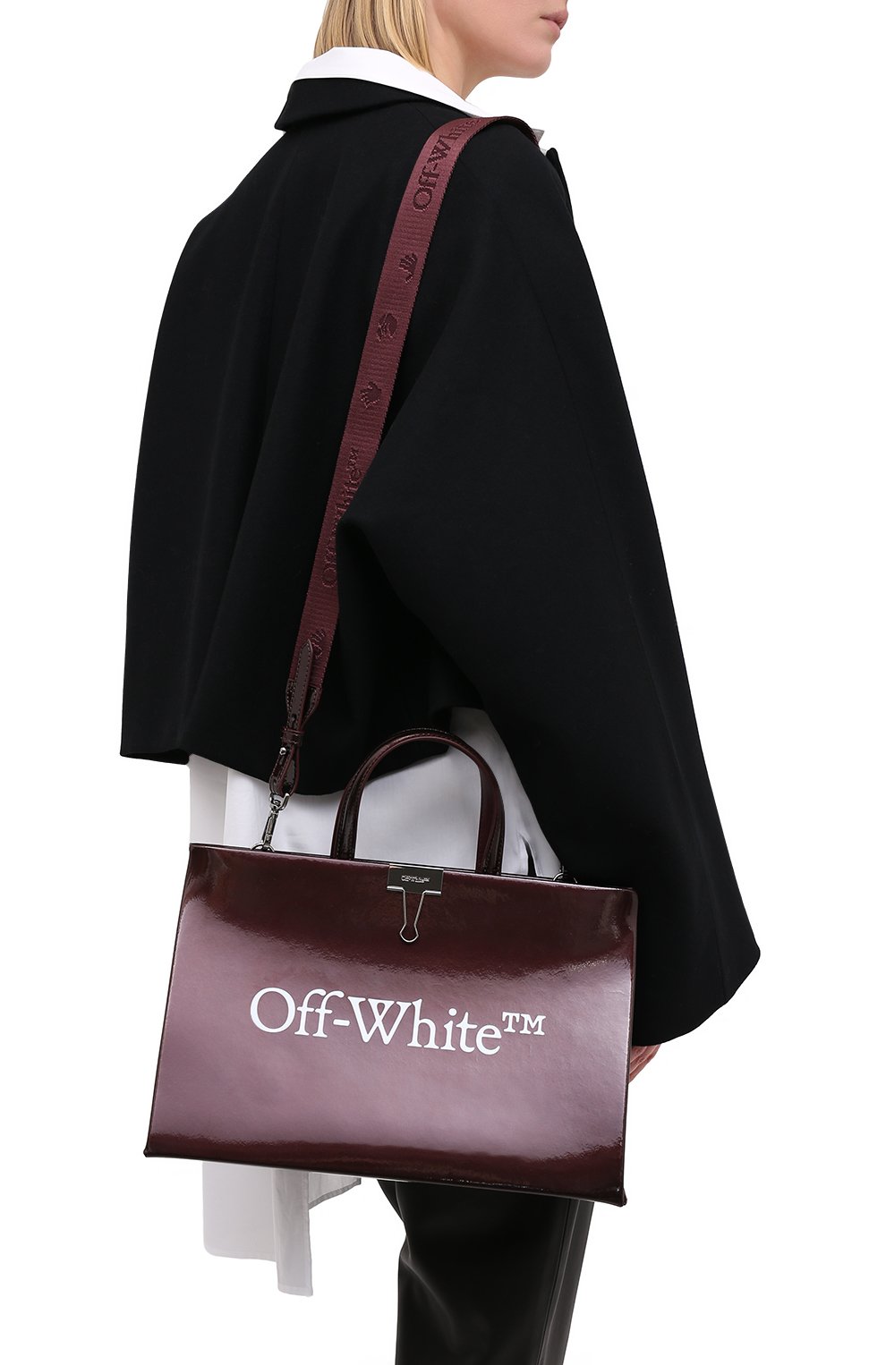 Сумка-шопер box OFF-WHITE, арт. 0WNA058F20LEA0012801, фото 5