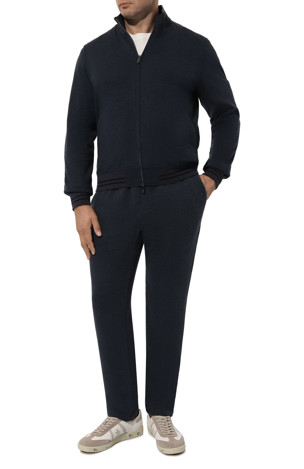 Толстовка из хлопка и кашемира CAPOBIANCO, арт. 17M457.LB00./58, фото 2