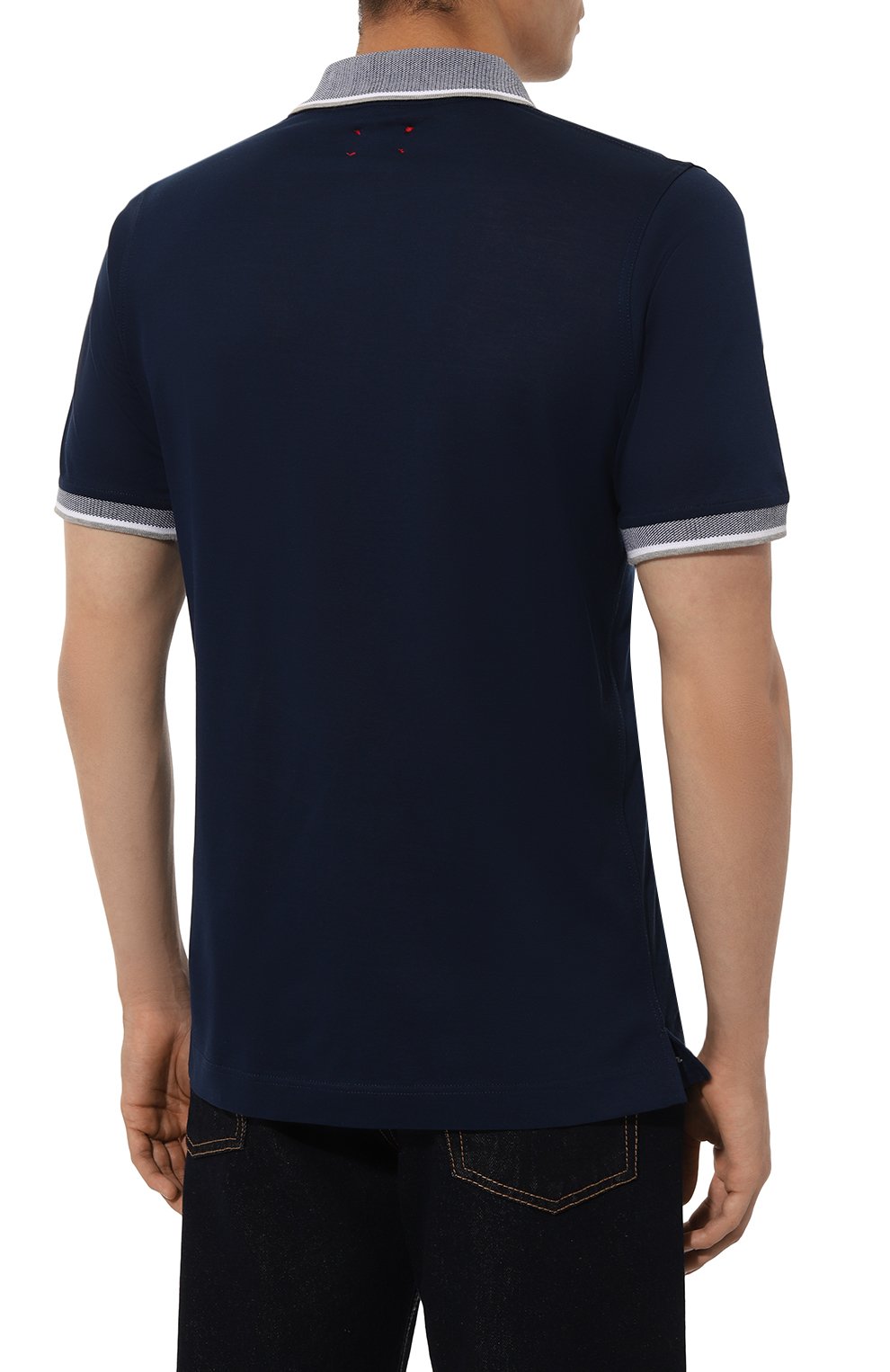 Хлопковое поло KITON, арт. UMK1265V4, фото 4