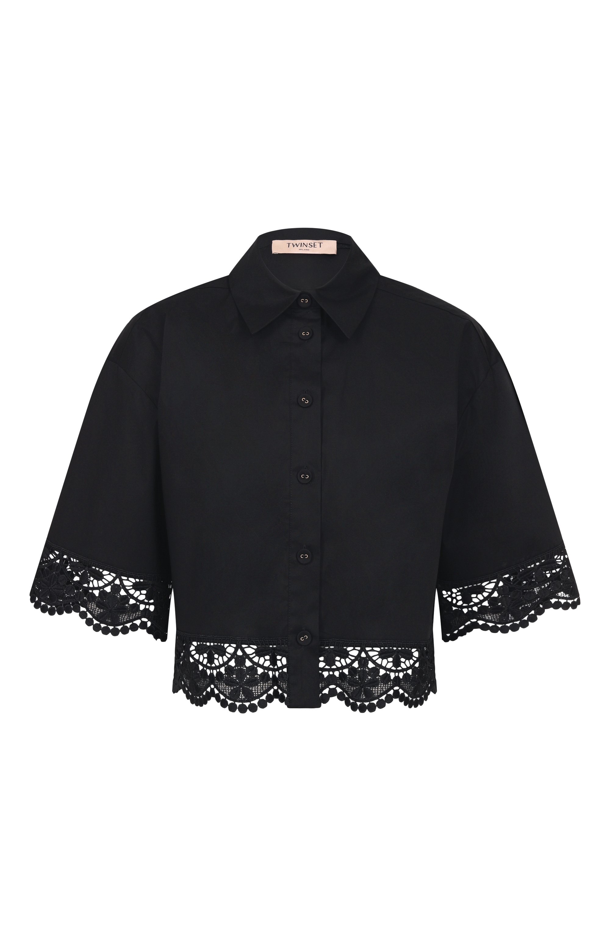 Хлопковая рубашка TWINSET, арт. 251TT2093, фото 1