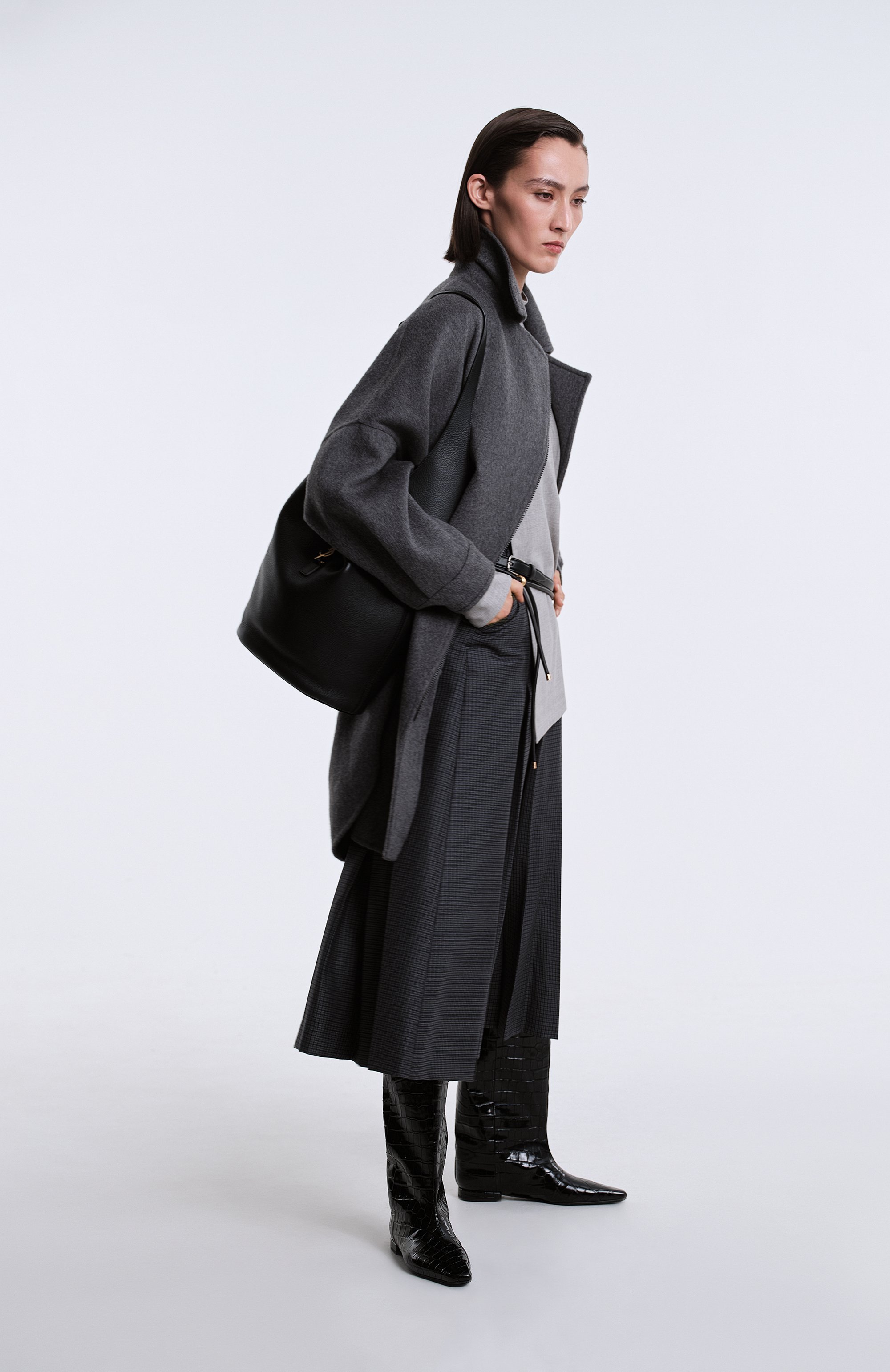 Кожаные сапоги TOTEME, арт. 231-913-847, фото 8