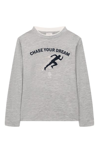 Хлопковый лонгслив ELEVENTY, арт. EX8P20/Z3121/6-8