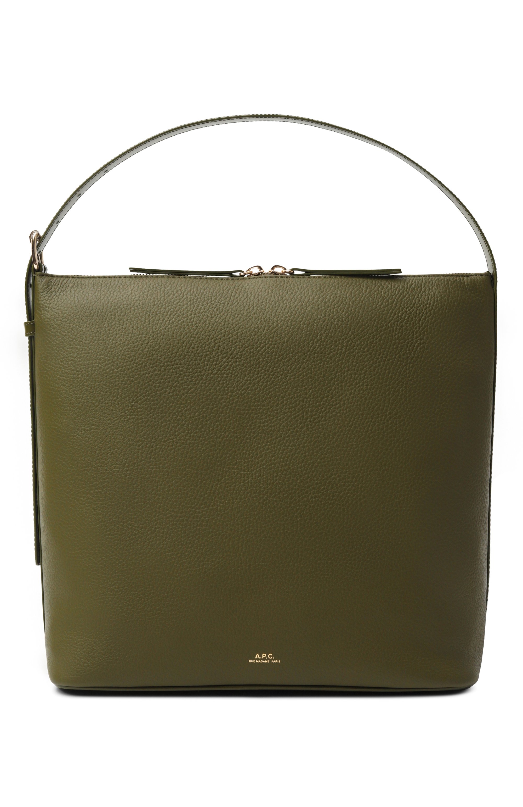 Сумка vera A.P.C. хаки цвета по цене 66500 руб., арт. PXCBL-F61902, фото 1 Сумка vera A.P.C., арт. PXCBL-F61902, фото 1