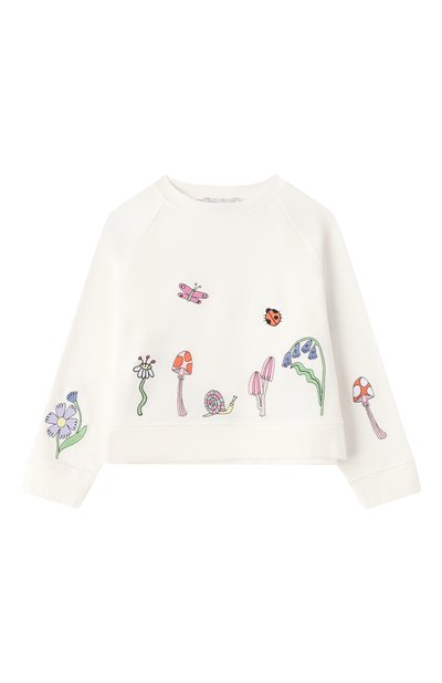 Хлопковый свитшот STELLA MCCARTNEY, арт. TW4A50