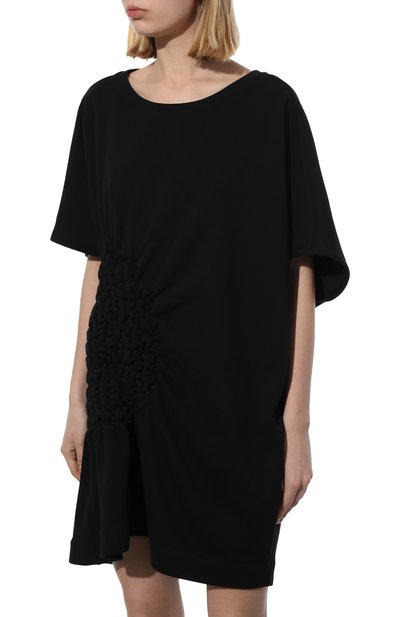 Хлопковое платье DRIES VAN NOTEN черного цвета по цене 39950 руб., арт. 221-031130-4615, фото 3 Хлопковое платье DRIES VAN NOTEN, арт. 221-031130-4615, фото 3