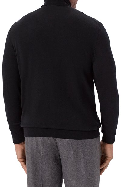 Шерстяная водолазка VAN LAACK черного цвета по цене 29950 руб., арт. VL-SAINI-F/S00176/3XL-6XL, фото 4 Шерстяная водолазка VAN LAACK, арт. VL-SAINI-F/S00176/3XL-6XL, фото 4