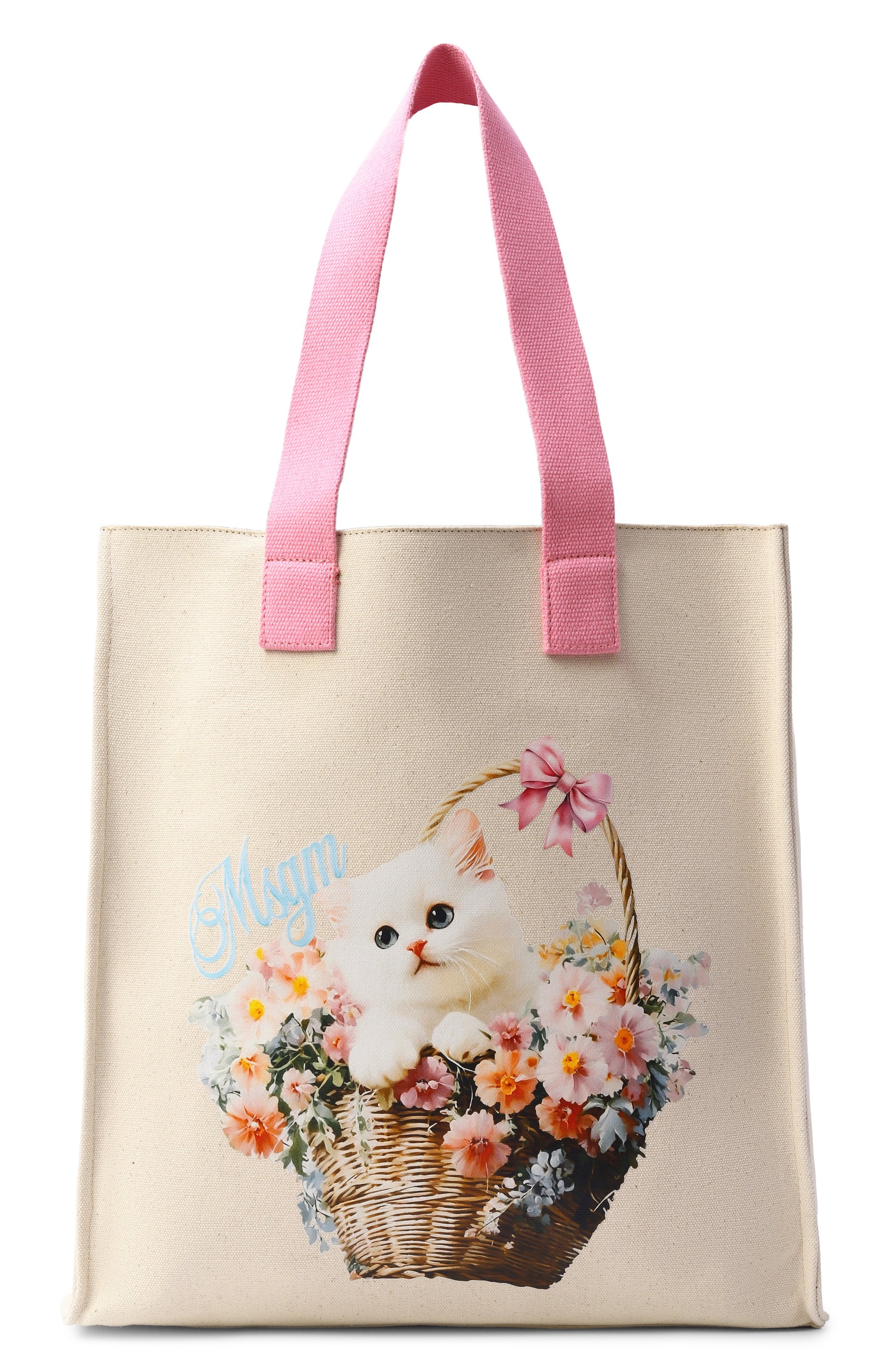 Сумка-шопер MSGM кремового цвета по цене 36350 руб., арт. 4041MDZ10/969, фото 1 Сумка-шопер MSGM, арт. 4041MDZ10/969, фото 1