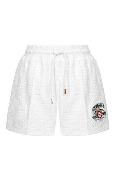 Женские хлопковые шорты CASABLANCA, арт. W-SP26-JTR-374-01-EX-BC