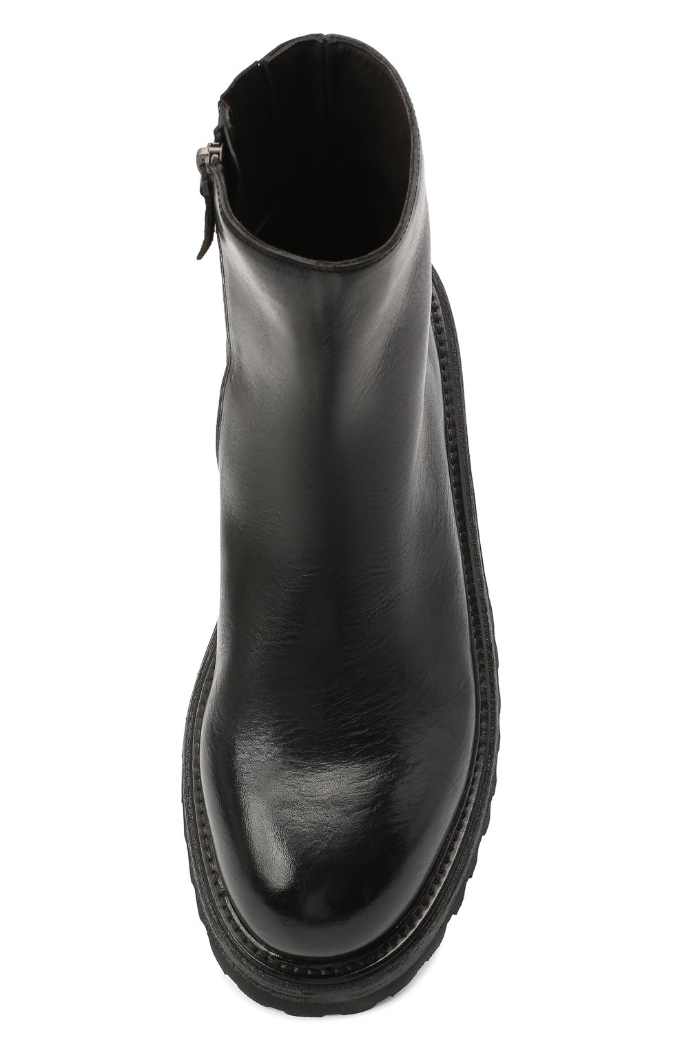 Кожаные сапоги MARSELL черного цвета по цене 112500 руб., арт. MM4026/PELLE V0L0NATA, фото 5 Кожаные сапоги MARSELL, арт. MM4026/PELLE V0L0NATA, фото 5