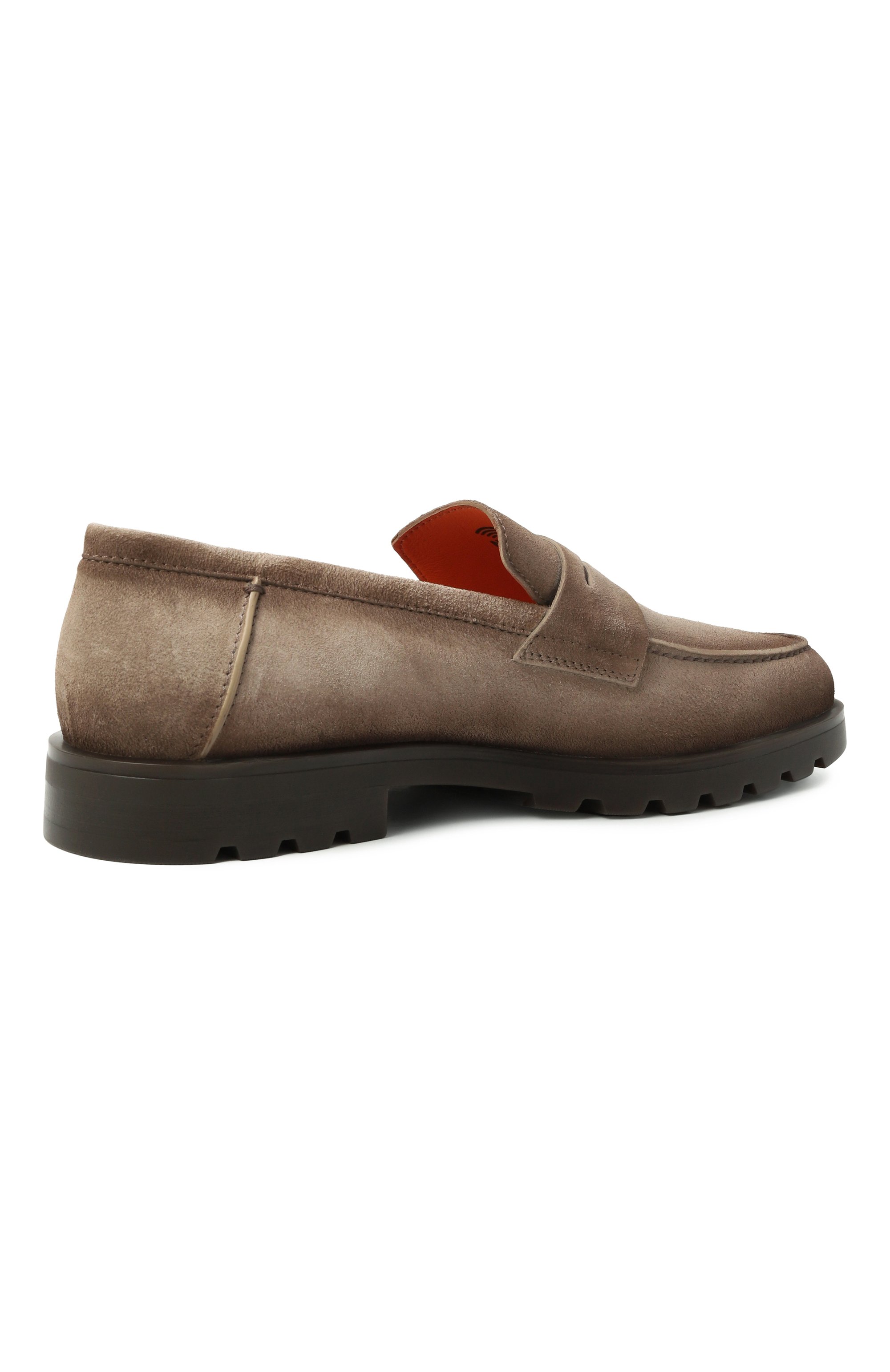 Замшевые пенни-лоферы detroit SANTONI, арт. MGDG18610DTRBGEX, фото 5