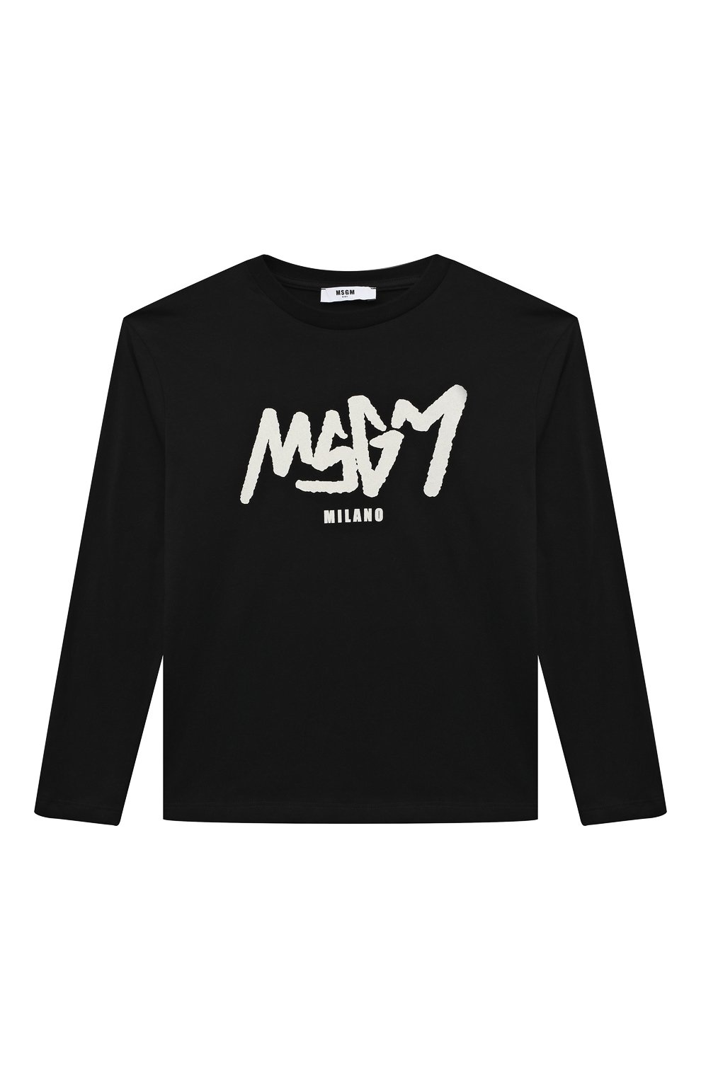 Хлопковый лонгслив MSGM KIDS, арт. F3MSJBTH202, фото 1