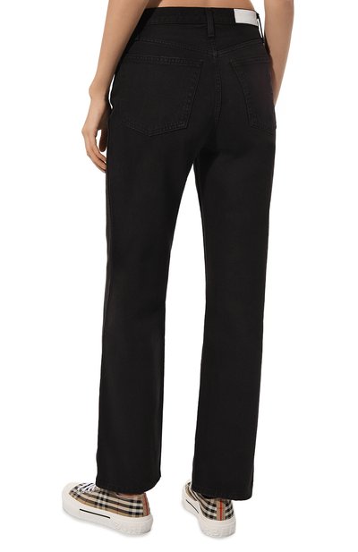 Джинсы RE/DONE черного цвета по цене 35150 руб., арт. 184-3WHRL/D, фото 4 Джинсы RE/DONE, арт. 184-3WHRL/D, фото 4