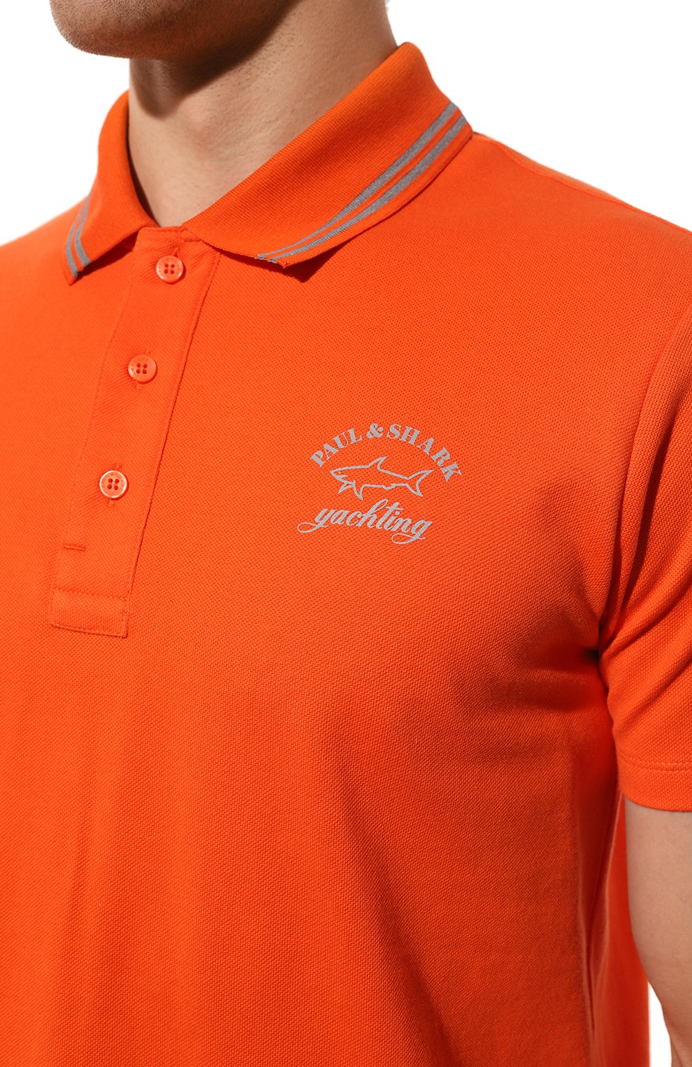 Хлопковое поло PAUL&SHARK, арт. 22411233, фото 5