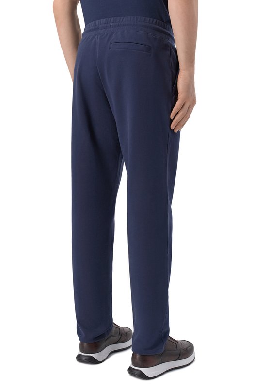 Хлопковые брюки Aeronautica Militare PF1025UF00674 Синий  PF1025UF00674 Фото 4
