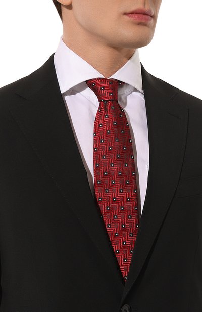 Шелковый галстук ZEGNA, арт. Z6E22TA6/1P8618, фото 2