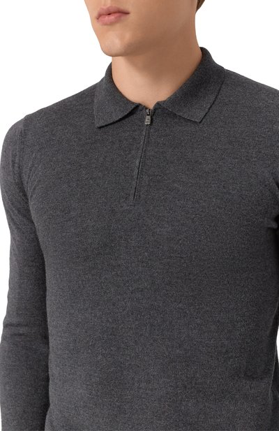 Шерстяное поло CORNELIANI, арт. 26M50F-2625100, фото 5