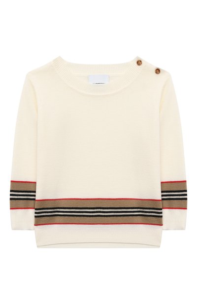 Шерстяной пуловер BURBERRY, арт. 8033059, фото 1