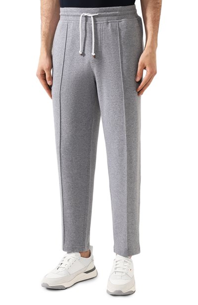 Хлопковые брюки BRUNELLO CUCINELLI, арт. M0T313212G, фото 3