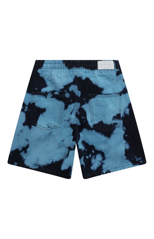 Джинсовые шорты MSGM kids Синий, фото 2