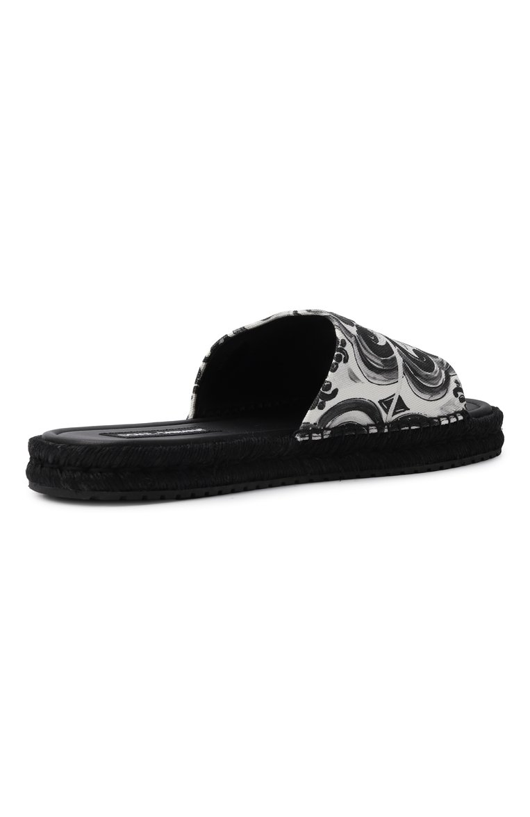 Комбинированные шлепанцы DOLCE & GABBANA, арт. A80544/AJ235, фото 1