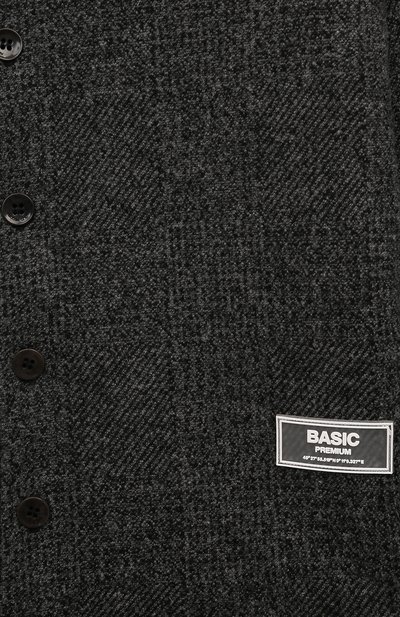 Куртка-рубашка PAOLO PECORA MILANO темно-серого цвета по цене 17500 руб., арт. PP3838/6-12, фото 3 Куртка-рубашка PAOLO PECORA MILANO, арт. PP3838/6-12, фото 3