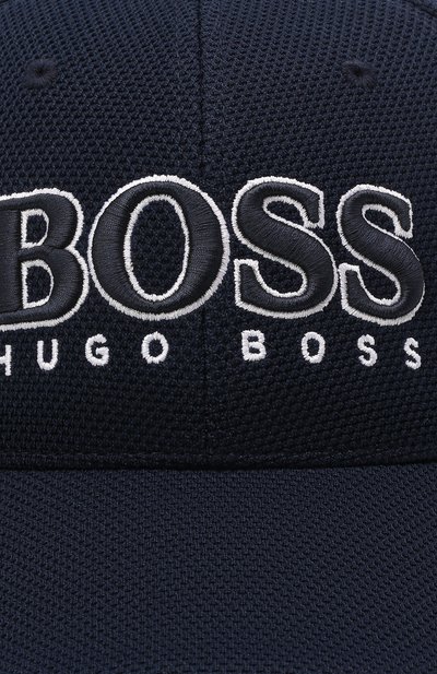 Бейсболка BOSS темно-синего цвета по цене 6000 руб., арт. 50251244, фото 4 Бейсболка BOSS, арт. 50251244, фото 4