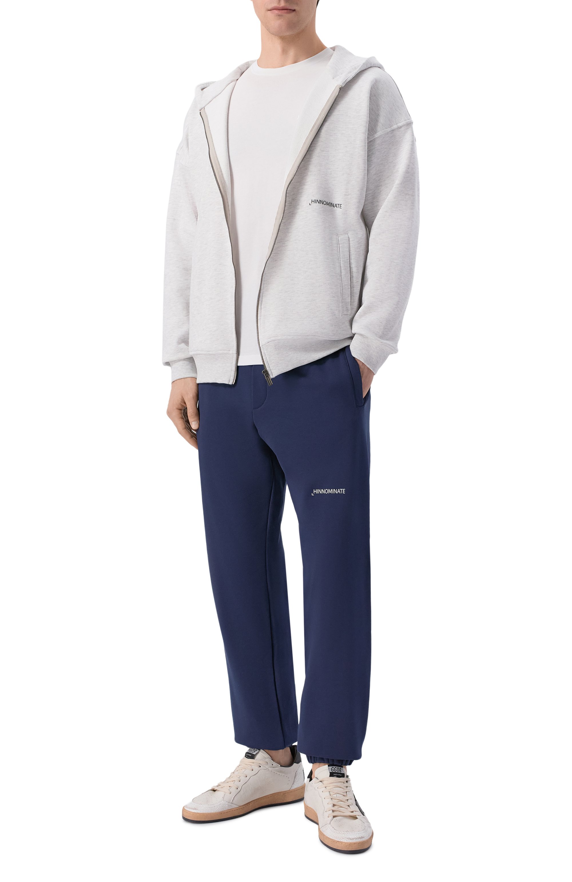 Хлопковые джоггеры HINNOMINATE, арт. HMABM01517, фото 2