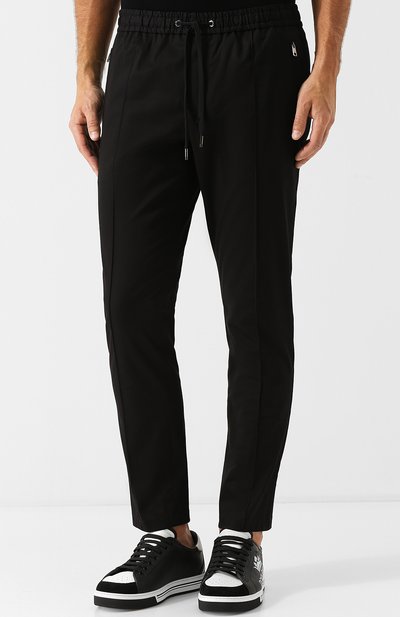 Хлопковые брюки DOLCE & GABBANA черного цвета по цене 64500 руб., арт. GYACET/FUFIS, фото 3 Хлопковые брюки DOLCE & GABBANA, арт. GYACET/FUFIS, фото 3