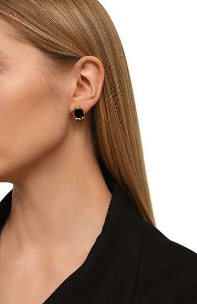 Серьги room 10.GRAN черного цвета по цене 22000 руб., арт. 15E21SGO, фото 2 Серьги room 10.GRAN, арт. 15E21SGO, фото 2