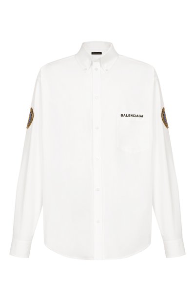 Мужская хлопковая рубашка BALENCIAGA, арт. 830979/TRM28