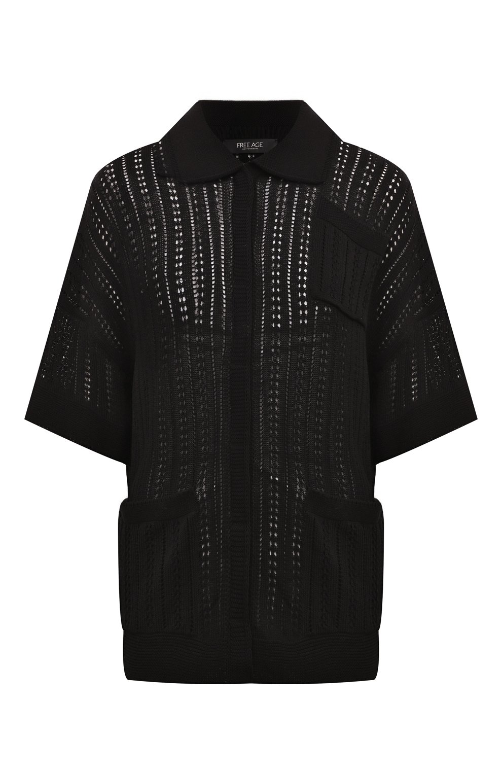 Рубашка из шелка и хлопка FREEAGE, арт. S24.JK077.6010.900, фото 1