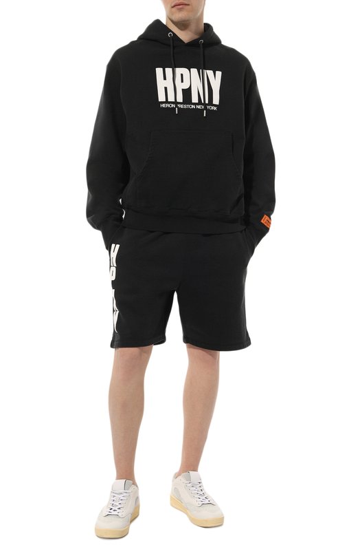 Хлопковое худи Heron Preston Чёрный, фото 2